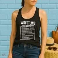 Twelve Commandments Of Wrestling TShirt Women's Tank Top thumb 2