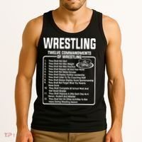 Twelve Commandments Of Wrestling TShirt Tank Top thumb 3