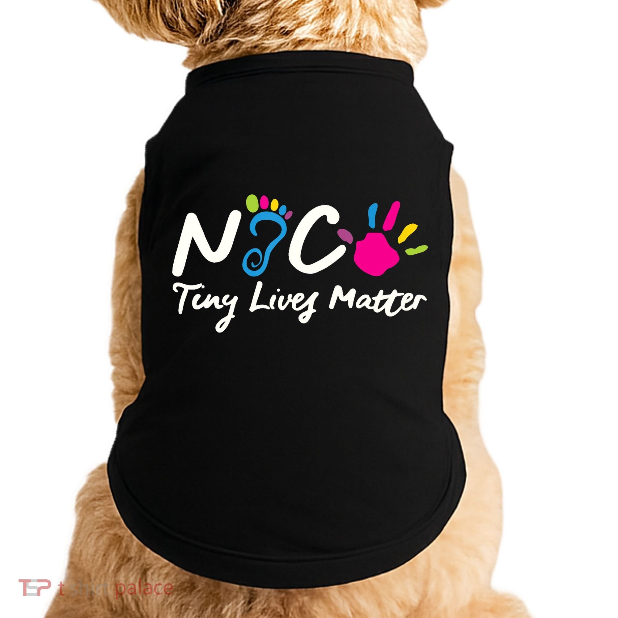 Taking Care Of Tiny Lives Neonatal NICU Nurse Gift TShirt Doggie Tank