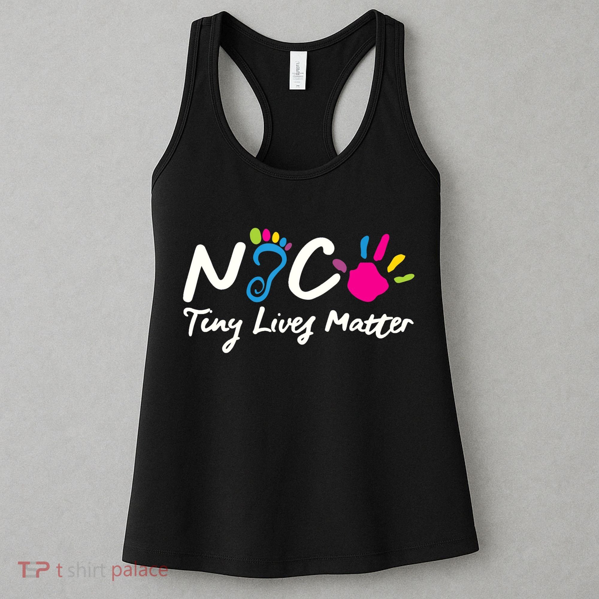 Taking Care Of Tiny Lives Neonatal NICU Nurse Gift TShirt Women's Tank Top