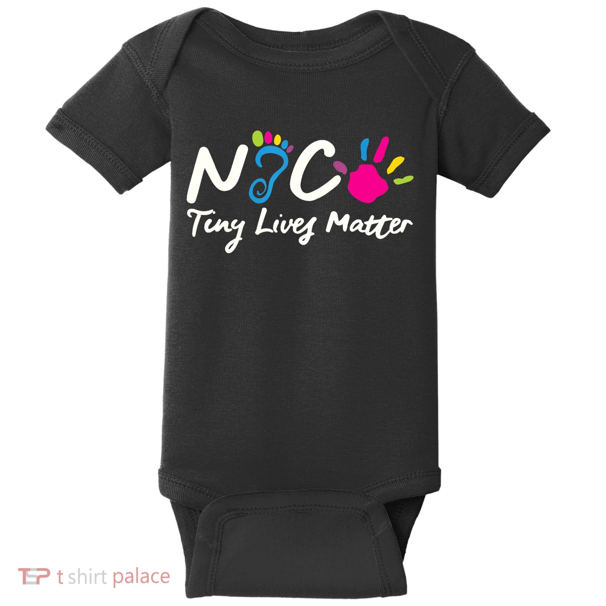 Taking Care Of Tiny Lives Neonatal NICU Nurse Gift TShirt Baby Bodysuit