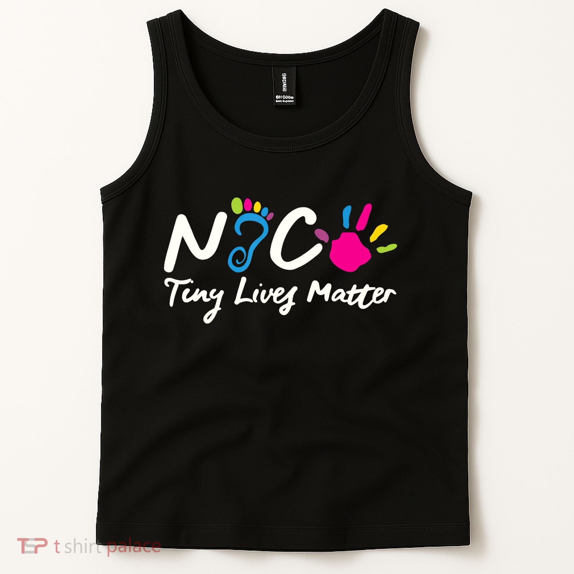 Taking Care Of Tiny Lives Neonatal NICU Nurse Gift TShirt Tank Top