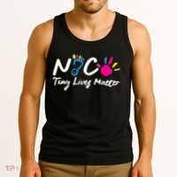 Taking Care Of Tiny Lives Neonatal NICU Nurse Gift TShirt Tank Top thumb 3