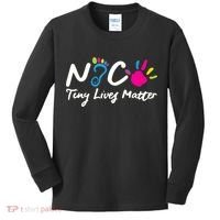 Taking Care Of Tiny Lives Neonatal NICU Nurse Gift TShirt Kids Long Sleeve Shirt thumb 0
