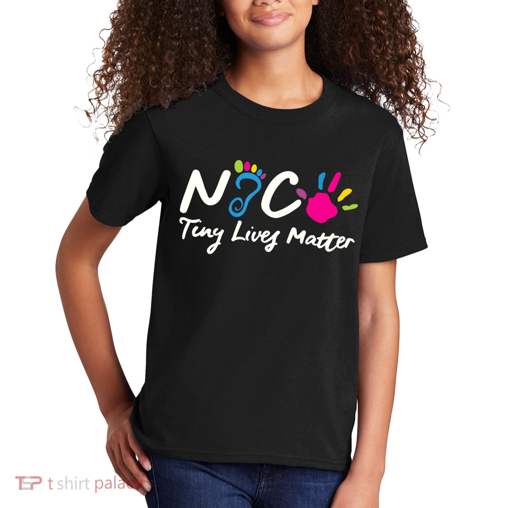 Taking Care Of Tiny Lives Neonatal NICU Nurse Gift TShirt Kids T-Shirt