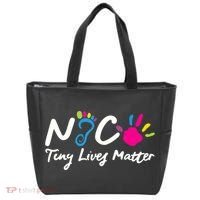 Taking Care Of Tiny Lives Neonatal NICU Nurse Gift TShirt Tote Bag thumb 0