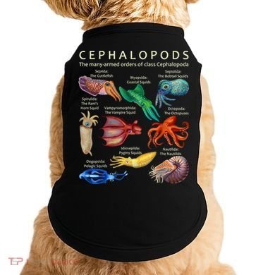 The Cephalopod: Octopus, Squid, Cuttlefish, And Nautilus Doggie Tank