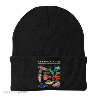The Cephalopod: Octopus, Squid, Cuttlefish, And Nautilus Beanie