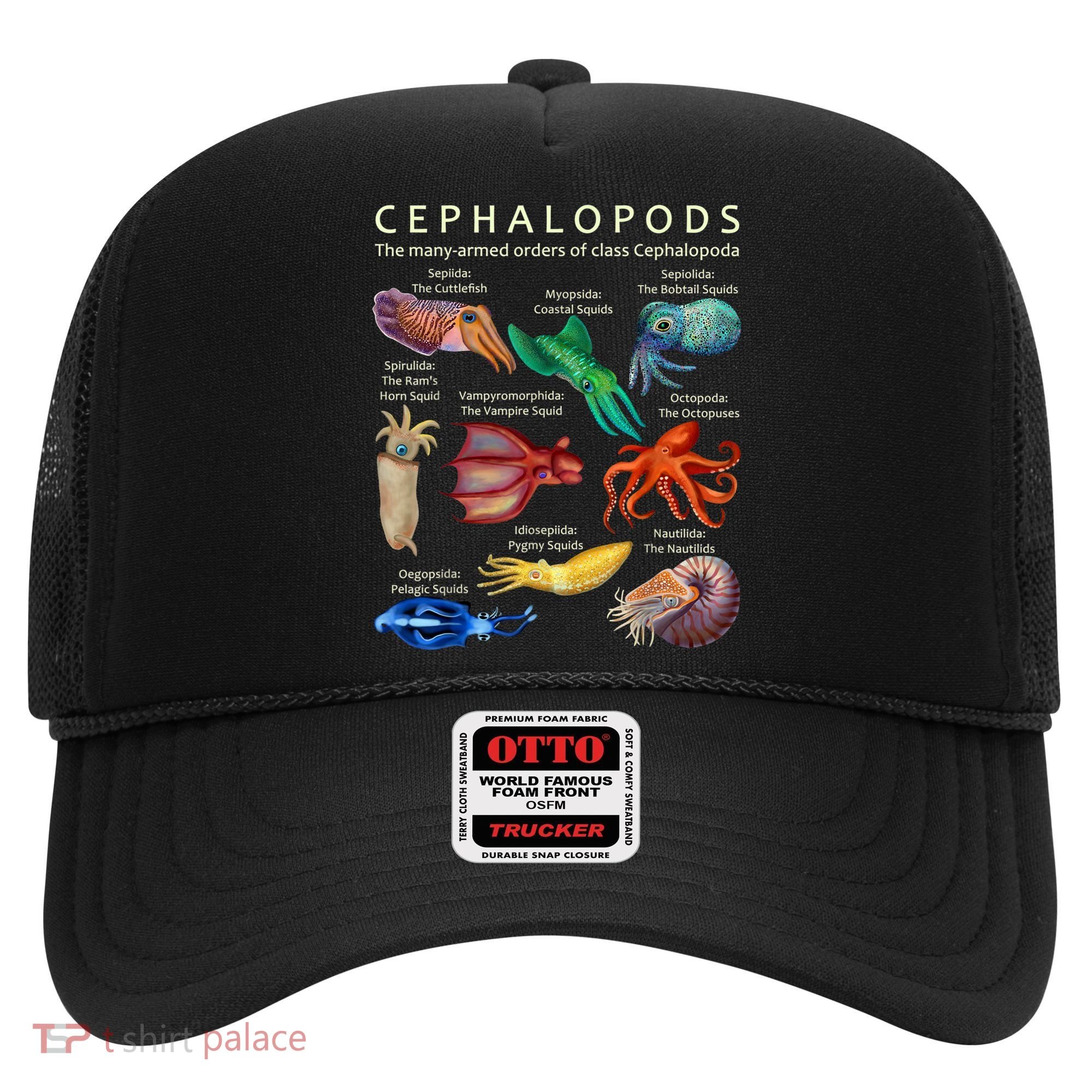 The Cephalopod: Octopus, Squid, Cuttlefish, And Nautilus Hat