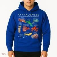 The Cephalopod: Octopus, Squid, Cuttlefish, And Nautilus Hoodie thumb 2