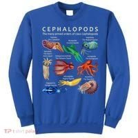 The Cephalopod: Octopus, Squid, Cuttlefish, And Nautilus Sweatshirt thumb 0