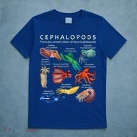 The Cephalopod: Octopus, Squid, Cuttlefish, And Nautilus T-Shirt thumb 5