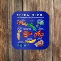 The Cephalopod: Octopus, Squid, Cuttlefish, And Nautilus Coaster thumb 0
