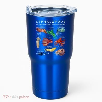 The Cephalopod: Octopus, Squid, Cuttlefish, And Nautilus Tumbler
