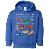 The Cephalopod: Octopus, Squid, Cuttlefish, And Nautilus Toddler Hoodie thumb 0