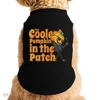 The Coolest Pumpkin In The Patch Kids Pumpkin Halloween Doggie Tank thumb 0