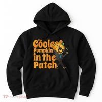The Coolest Pumpkin In The Patch Kids Pumpkin Halloween Hoodie thumb 0