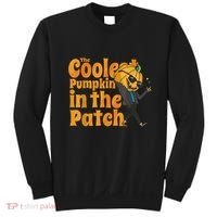 The Coolest Pumpkin In The Patch Kids Pumpkin Halloween Sweatshirt thumb 0