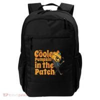 The Coolest Pumpkin In The Patch Kids Pumpkin Halloween Backpack thumb 0