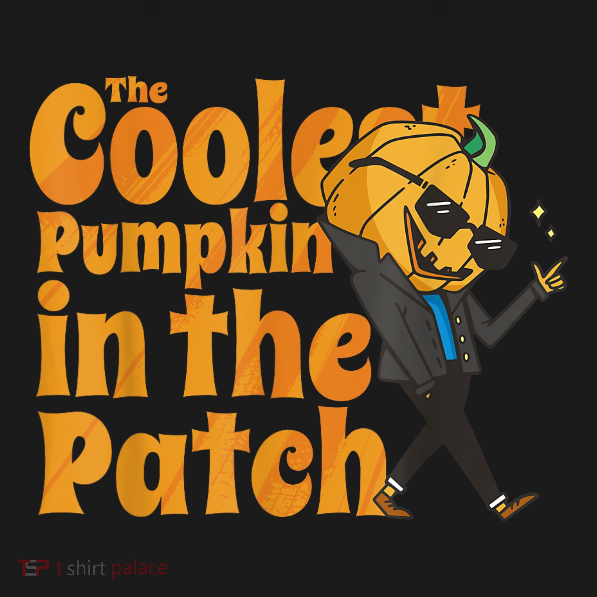 The Coolest Pumpkin In The Patch Kids Pumpkin Halloween Women's Hoodie