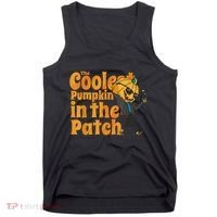 The Coolest Pumpkin In The Patch Kids Pumpkin Halloween Tank Top thumb 0