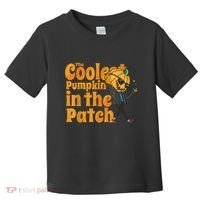 The Coolest Pumpkin In The Patch Kids Pumpkin Halloween Toddler T-Shirt thumb 0