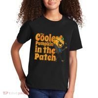The Coolest Pumpkin In The Patch Kids Pumpkin Halloween Kids T-Shirt thumb 2