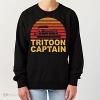 Tritoon Captain Pontoon Captain Tri Toon Boating Women's Sweatshirt thumb 0