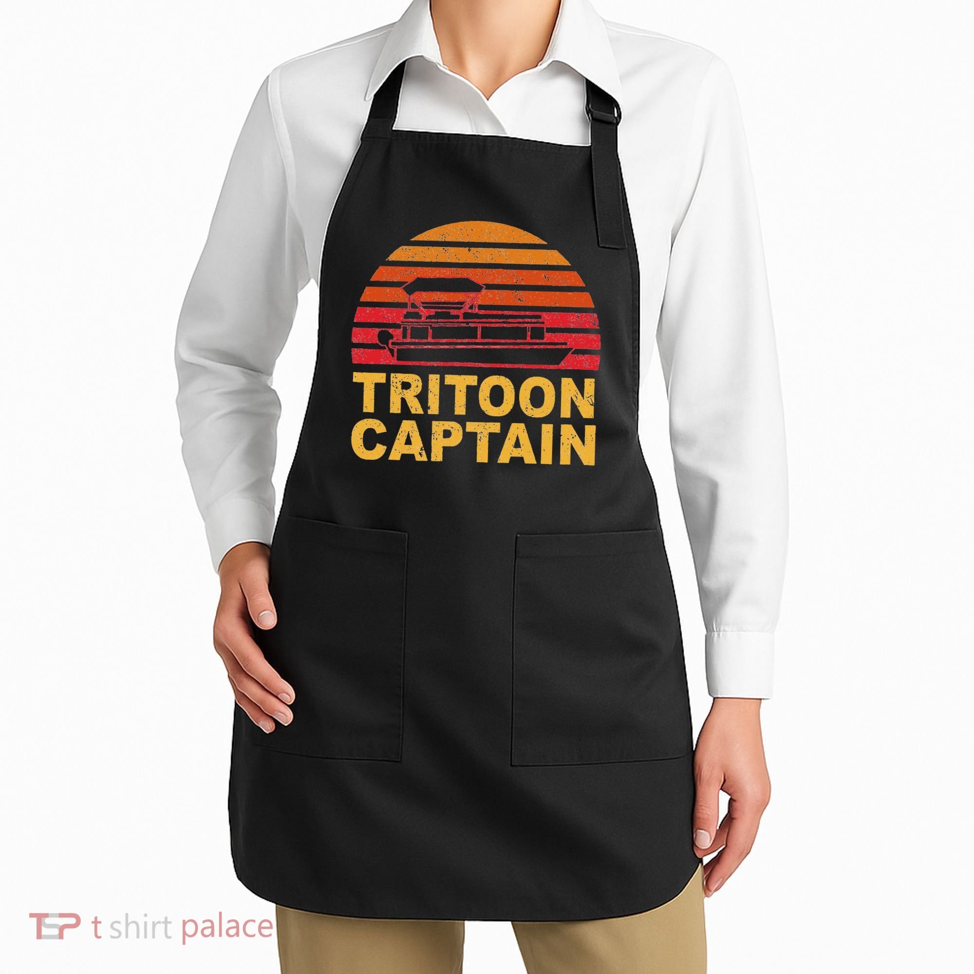 Tritoon Captain Pontoon Captain Tri Toon Boating Apron