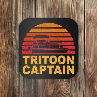 Tritoon Captain Pontoon Captain Tri Toon Boating Coaster