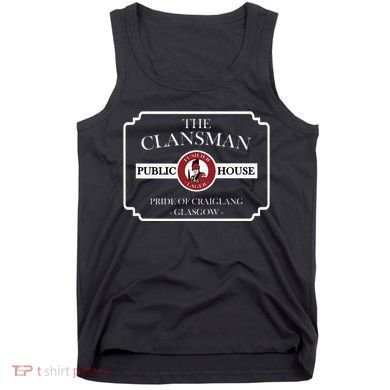 The Clansman Public House Funny Scottish Tank Top