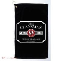 The Clansman Public House Funny Scottish Golf Towel thumb 0