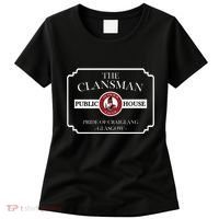 The Clansman Public House Funny Scottish Women's T-Shirt thumb 0