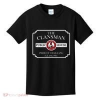 The Clansman Public House Funny Scottish Kids T-Shirt thumb 0