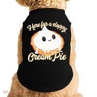 Thanksgiving Cream Pie Here For The Sloppy Creampie Doggie Tank thumb 0