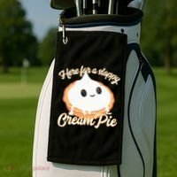 Thanksgiving Cream Pie Here For The Sloppy Creampie Golf Towel thumb 2