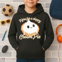Thanksgiving Cream Pie Here For The Sloppy Creampie Kids Hoodie thumb 2