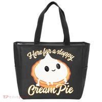 Thanksgiving Cream Pie Here For The Sloppy Creampie Tote Bag thumb 0