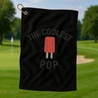 The Coolest Pop Golf Towel thumb 1