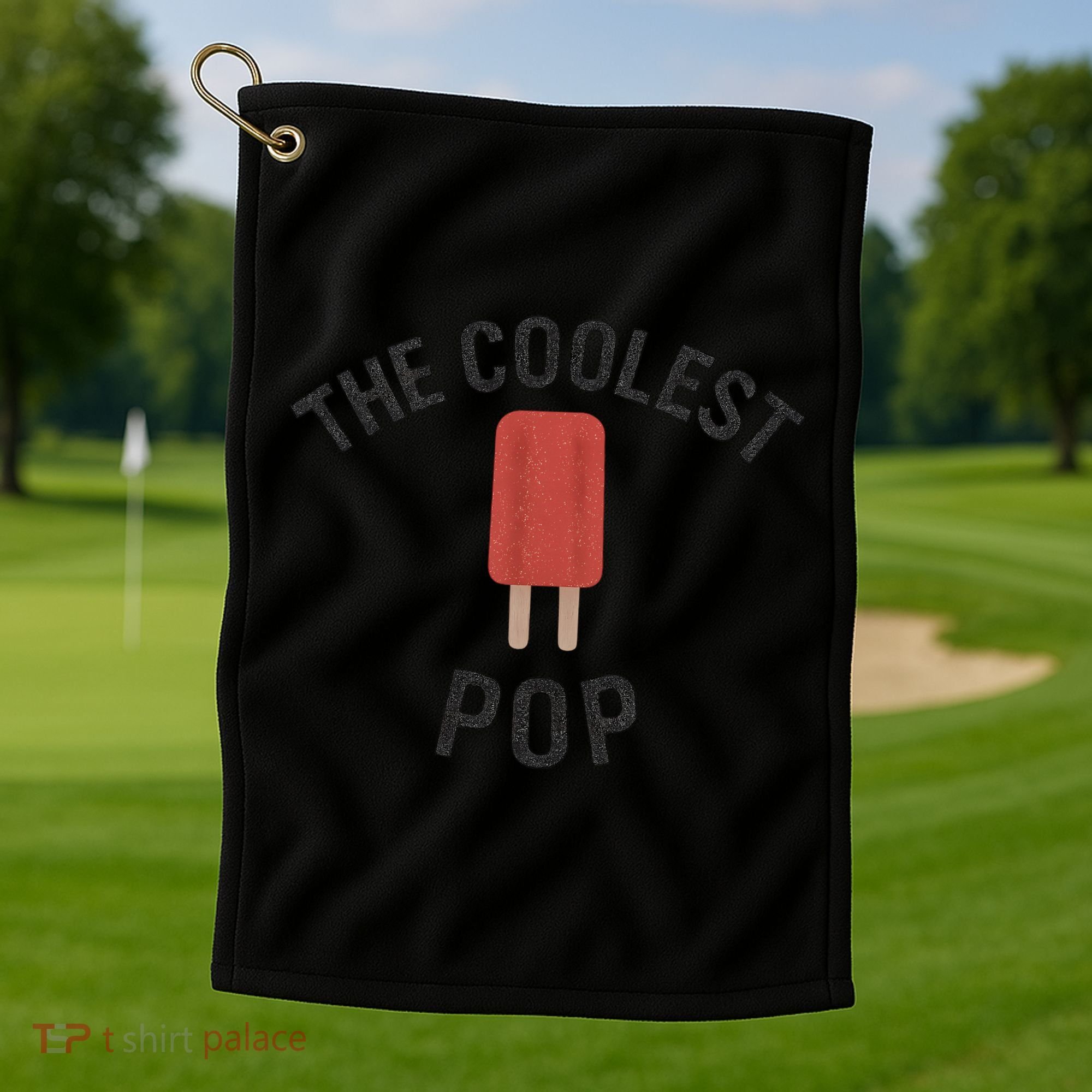 The Coolest Pop Golf Towel