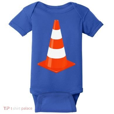 Traffic Cone Parking For Funny Halloween Costume Baby Bodysuit
