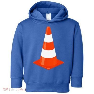 Traffic Cone Parking For Funny Halloween Costume Toddler Hoodie