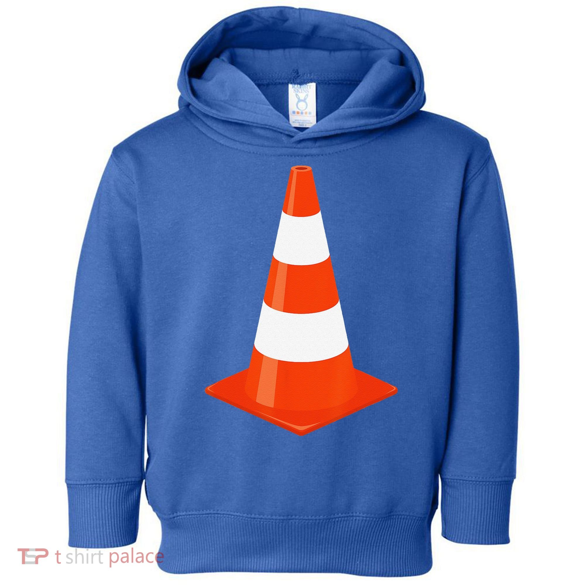 Traffic Cone Parking For Funny Halloween Costume Toddler Hoodie