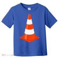Traffic Cone Parking For Funny Halloween Costume Toddler T-Shirt thumb 0