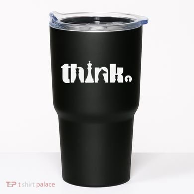 Think Chess Player Chess Game Tumbler