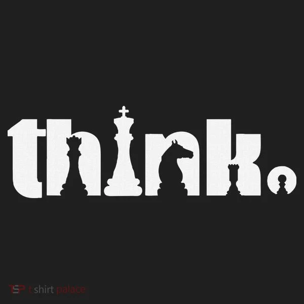 Think Chess Player Chess Game Tumbler