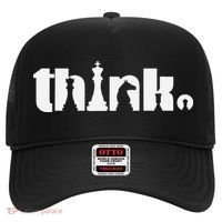 Think Chess Player Chess Game Hat thumb 0