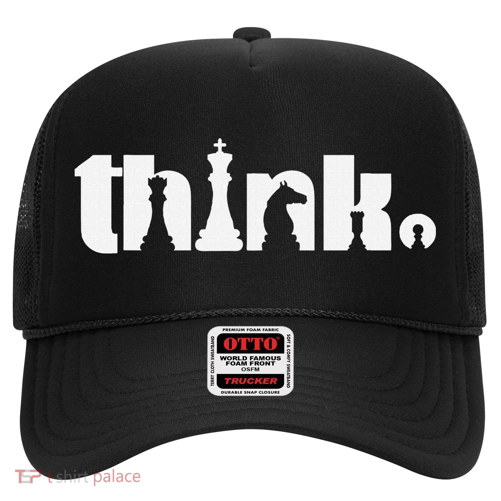 Think Chess Player Chess Game Hat
