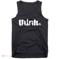 Think Chess Player Chess Game Tank Top thumb 0