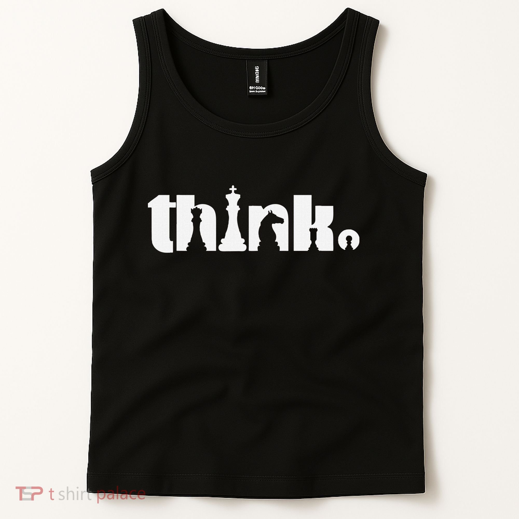 Think Chess Player Chess Game Tank Top